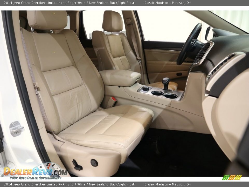 2014 Jeep Grand Cherokee Limited 4x4 Bright White / New Zealand Black/Light Frost Photo #22