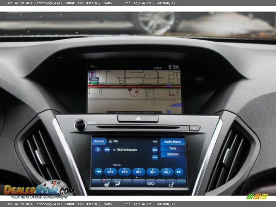 2020 Acura MDX Technology AWD Lunar Silver Metallic / Ebony Photo #31