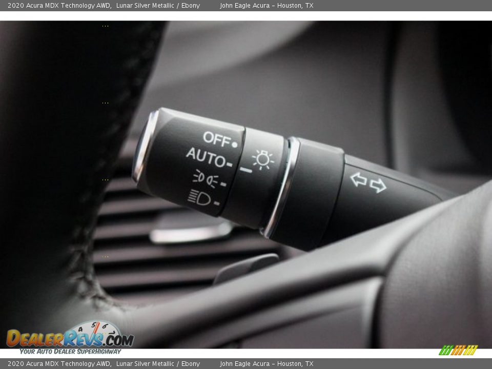 2020 Acura MDX Technology AWD Lunar Silver Metallic / Ebony Photo #35