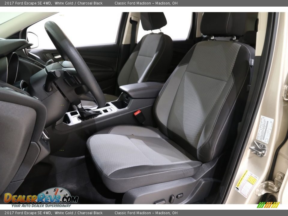 2017 Ford Escape SE 4WD White Gold / Charcoal Black Photo #5