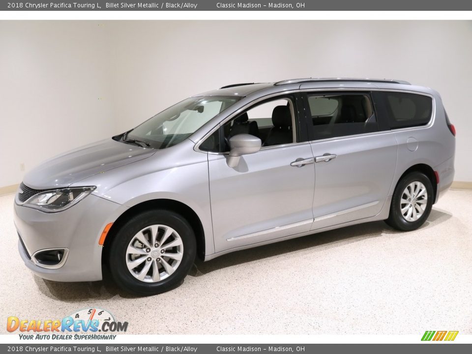 2018 Chrysler Pacifica Touring L Billet Silver Metallic / Black/Alloy Photo #3
