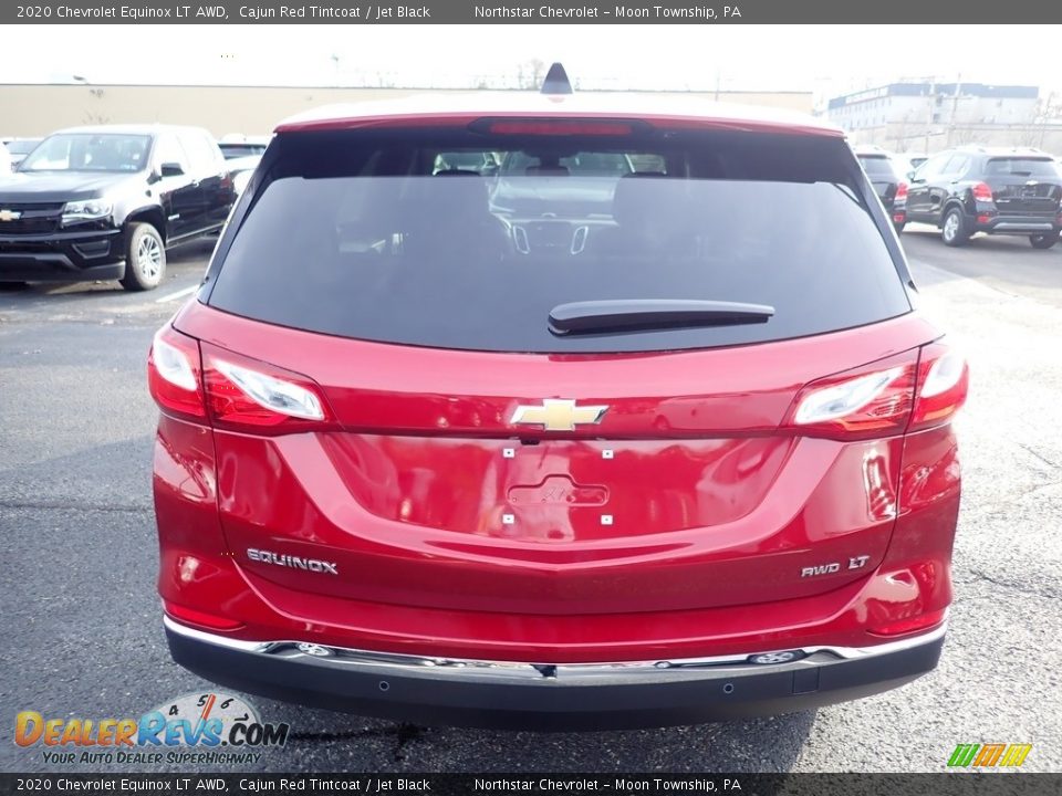 2020 Chevrolet Equinox LT AWD Cajun Red Tintcoat / Jet Black Photo #4