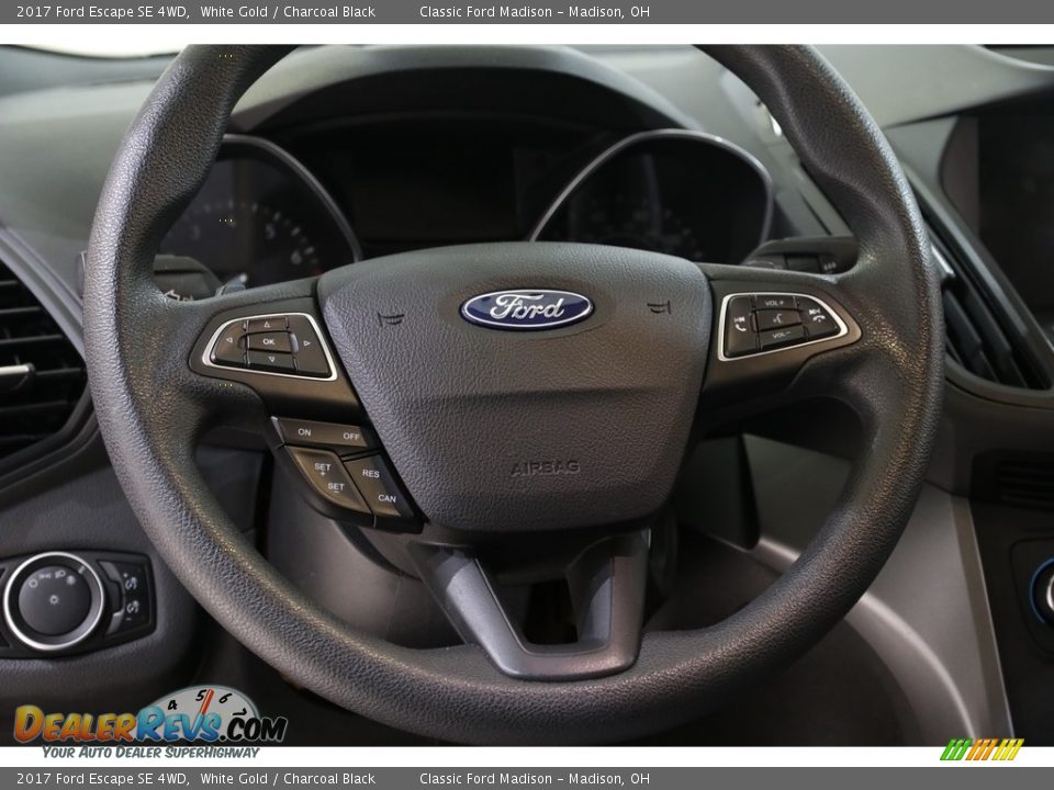 2017 Ford Escape SE 4WD White Gold / Charcoal Black Photo #7
