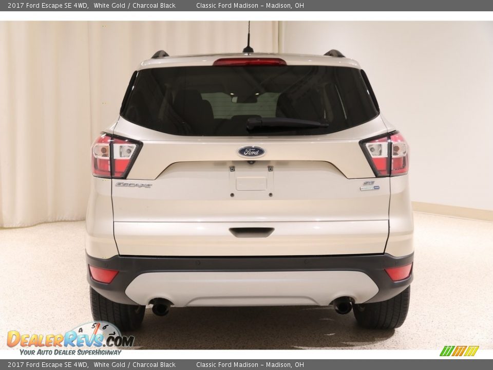 2017 Ford Escape SE 4WD White Gold / Charcoal Black Photo #19
