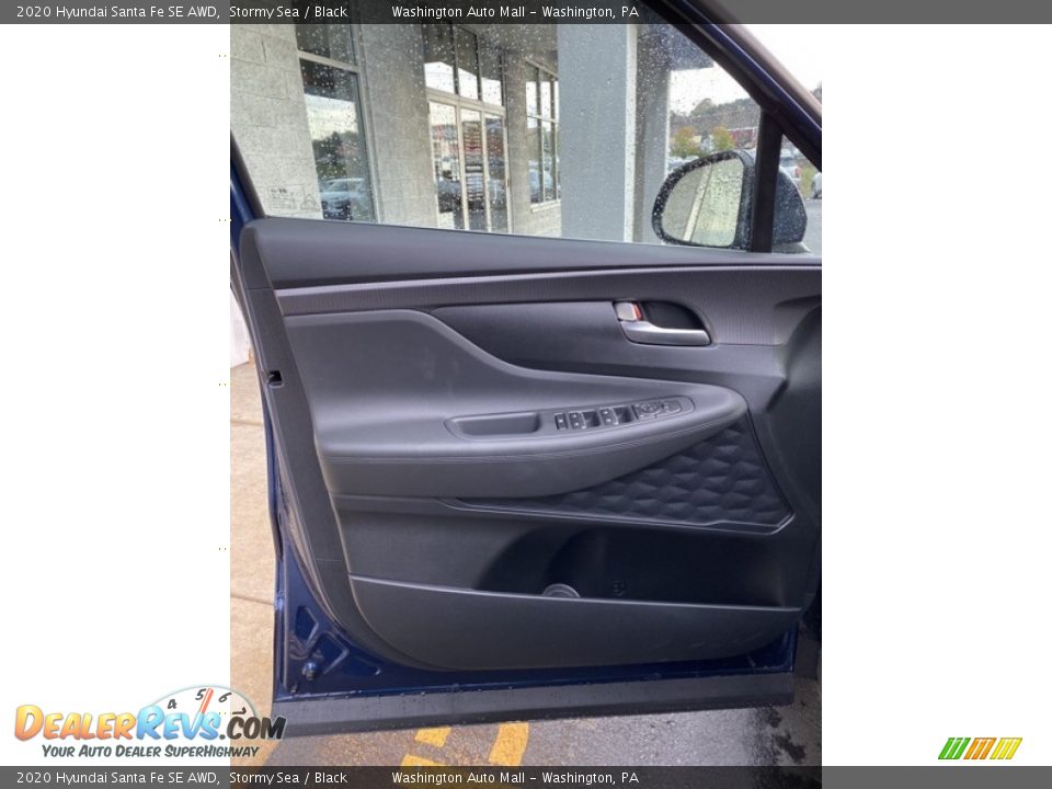 2020 Hyundai Santa Fe SE AWD Stormy Sea / Black Photo #11