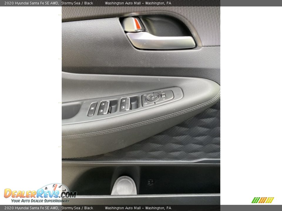 2020 Hyundai Santa Fe SE AWD Stormy Sea / Black Photo #12