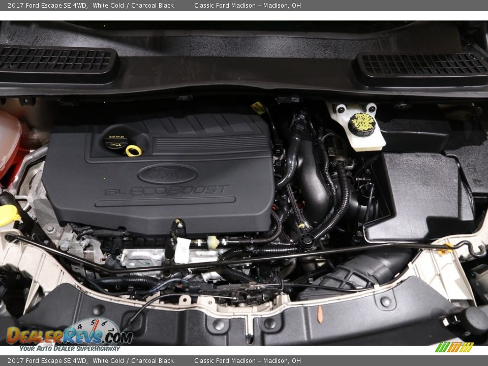 2017 Ford Escape SE 4WD White Gold / Charcoal Black Photo #21