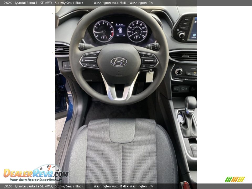 2020 Hyundai Santa Fe SE AWD Steering Wheel Photo #14
