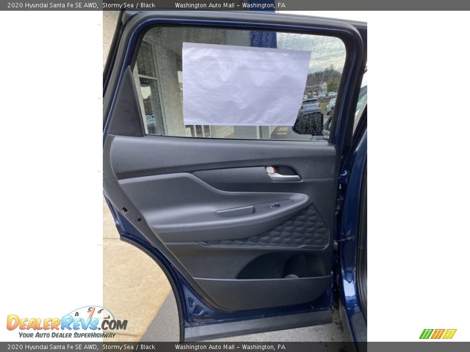 2020 Hyundai Santa Fe SE AWD Stormy Sea / Black Photo #17