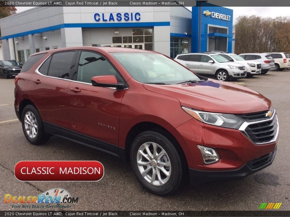 2020 Chevrolet Equinox LT AWD Cajun Red Tintcoat / Jet Black Photo #1