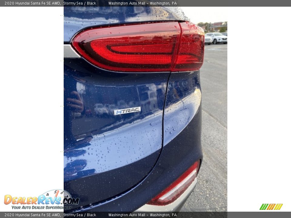 2020 Hyundai Santa Fe SE AWD Stormy Sea / Black Photo #23
