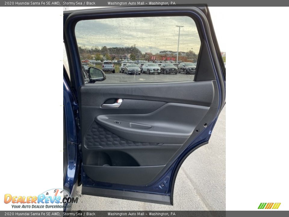 2020 Hyundai Santa Fe SE AWD Stormy Sea / Black Photo #24