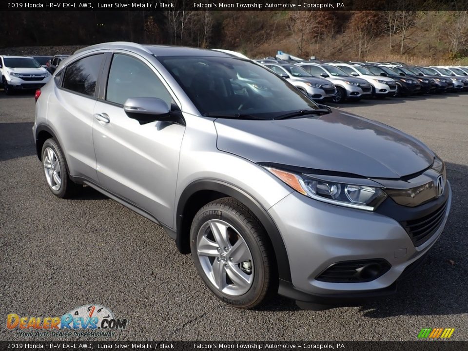 2019 Honda HR-V EX-L AWD Lunar Silver Metallic / Black Photo #5