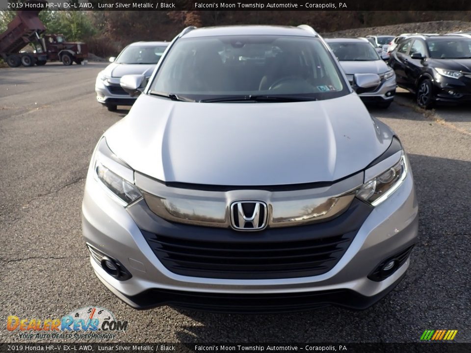 2019 Honda HR-V EX-L AWD Lunar Silver Metallic / Black Photo #6