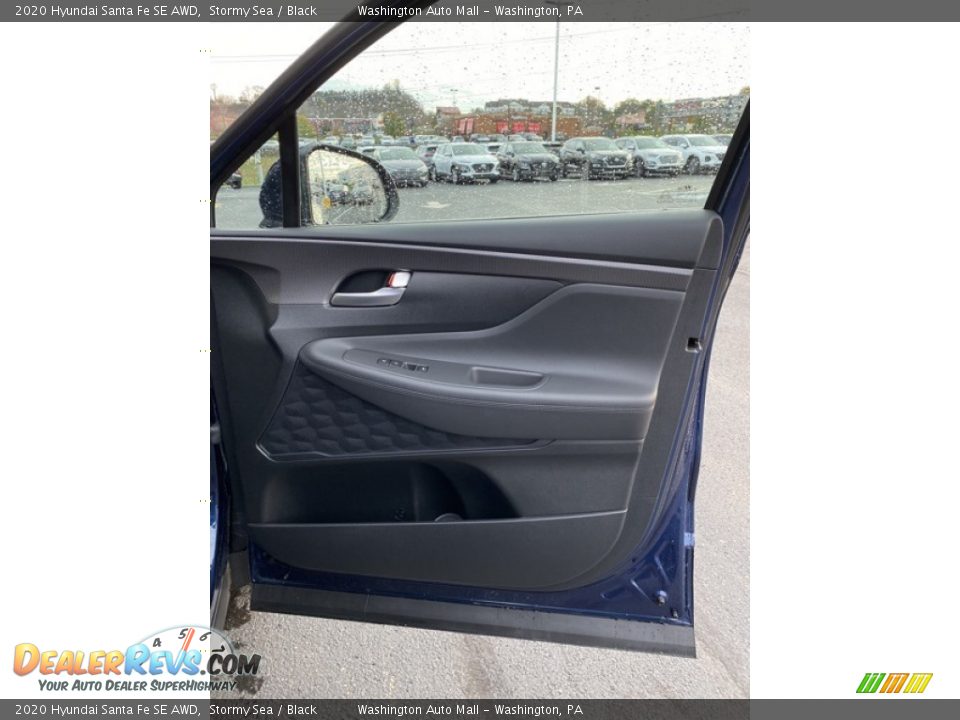 2020 Hyundai Santa Fe SE AWD Stormy Sea / Black Photo #27