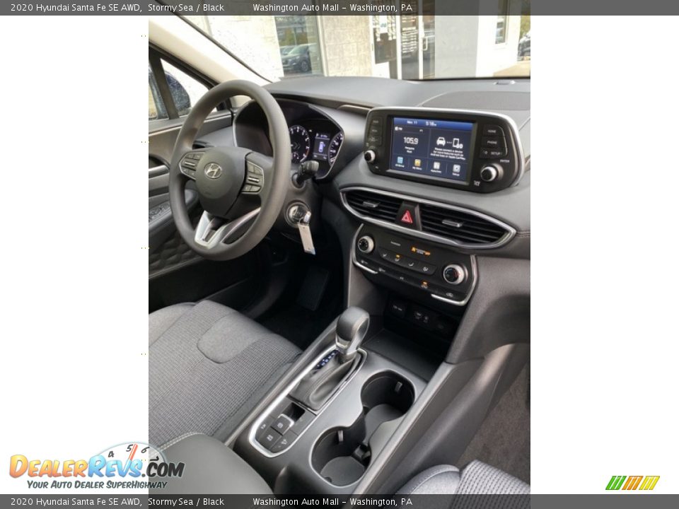 2020 Hyundai Santa Fe SE AWD Stormy Sea / Black Photo #29
