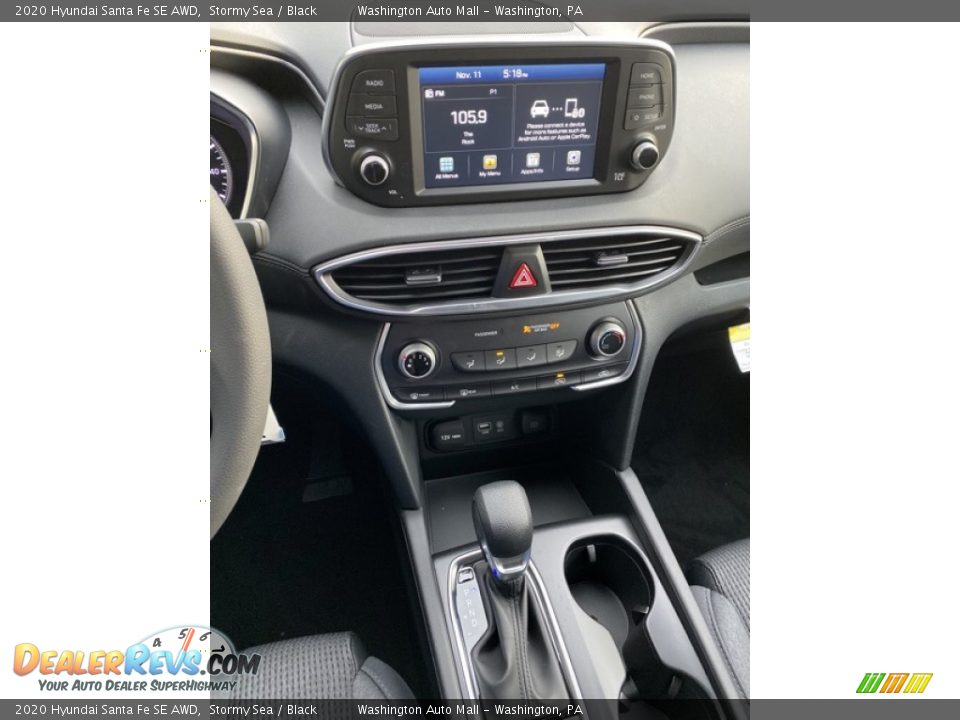2020 Hyundai Santa Fe SE AWD Stormy Sea / Black Photo #32