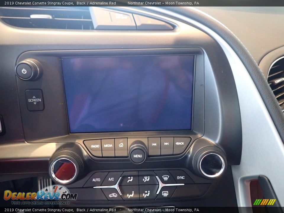 2019 Chevrolet Corvette Stingray Coupe Black / Adrenaline Red Photo #15