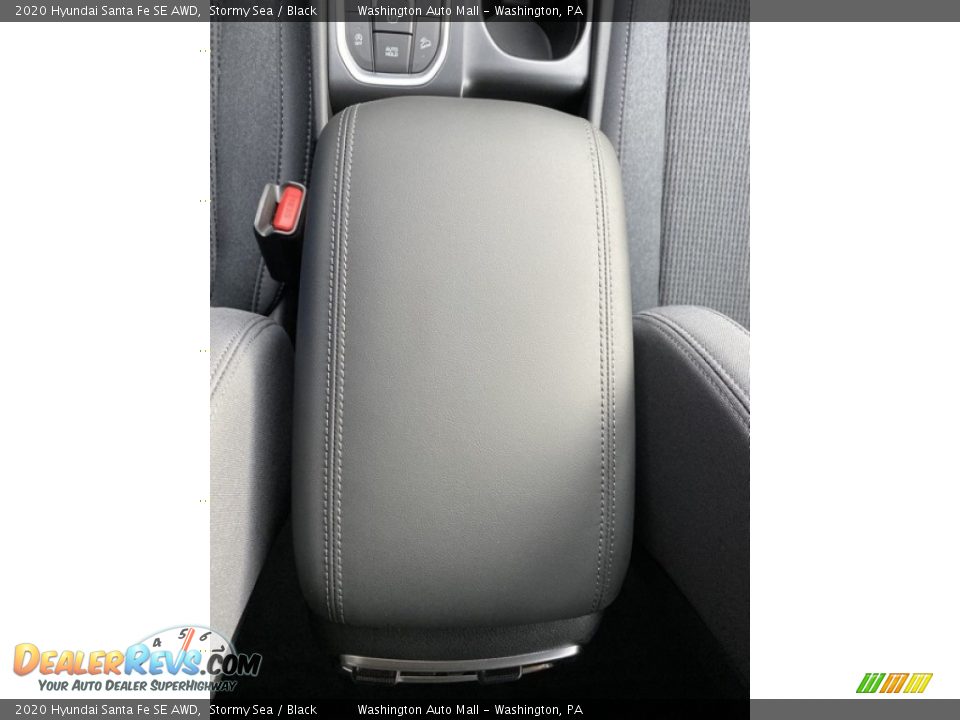 2020 Hyundai Santa Fe SE AWD Stormy Sea / Black Photo #35