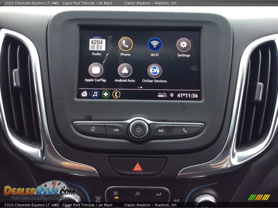 2020 Chevrolet Equinox LT AWD Cajun Red Tintcoat / Jet Black Photo #14