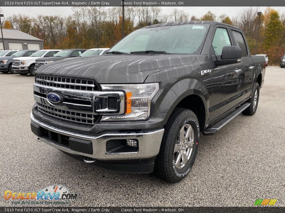 2019 Ford F150 XLT SuperCrew 4x4 Magnetic / Earth Gray Photo #1