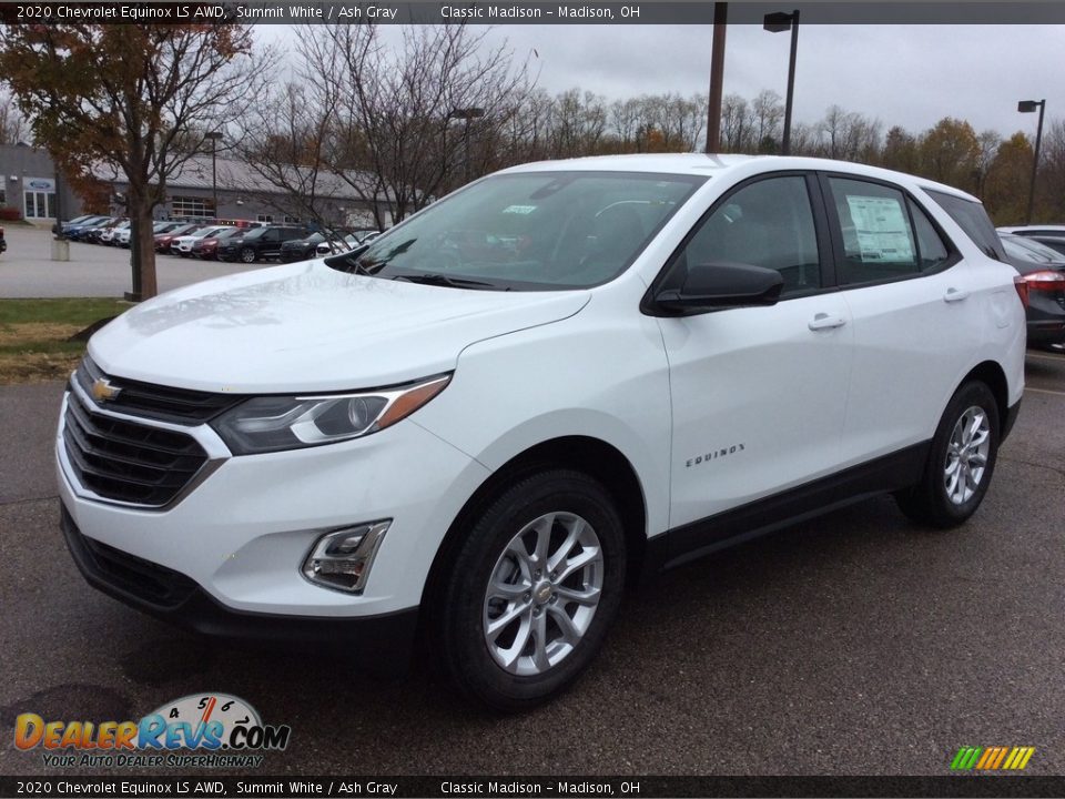 2020 Chevrolet Equinox LS AWD Summit White / Ash Gray Photo #5