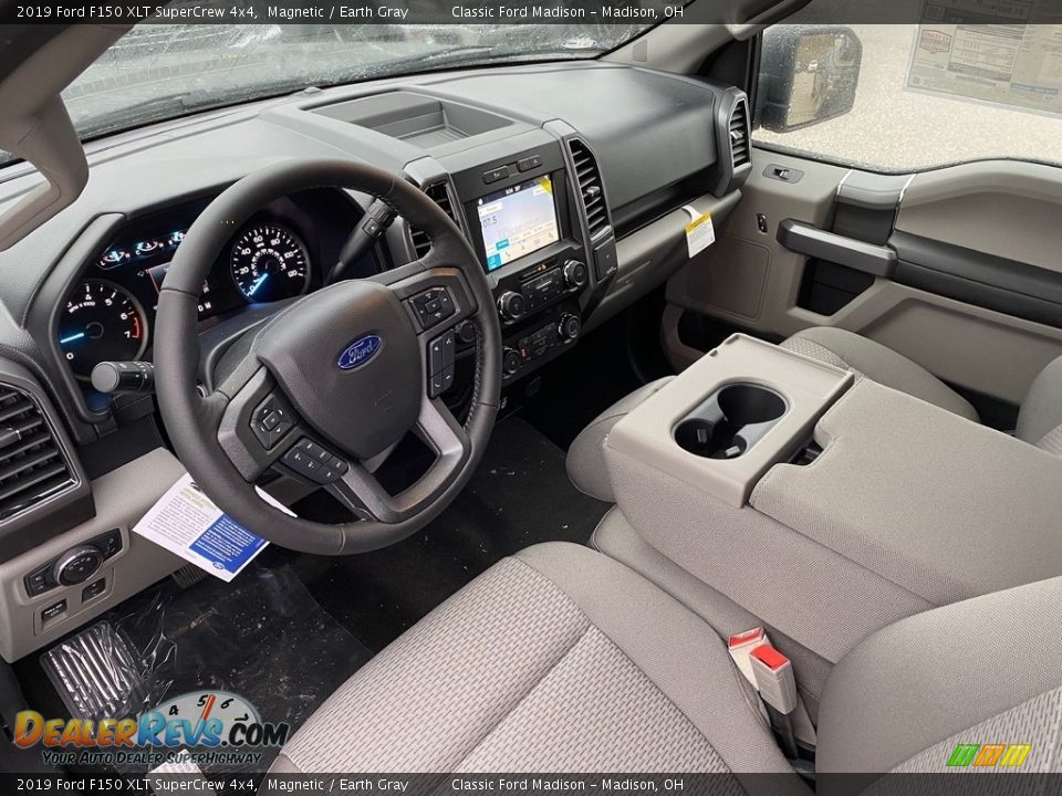 2019 Ford F150 XLT SuperCrew 4x4 Magnetic / Earth Gray Photo #4