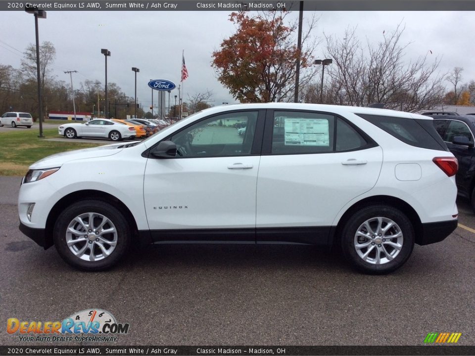 2020 Chevrolet Equinox LS AWD Summit White / Ash Gray Photo #6