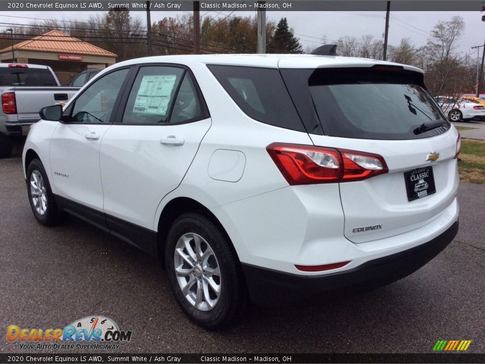2020 Chevrolet Equinox LS AWD Summit White / Ash Gray Photo #7