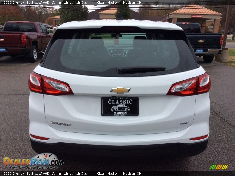 2020 Chevrolet Equinox LS AWD Summit White / Ash Gray Photo #8
