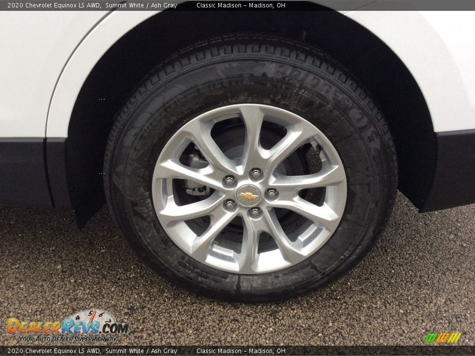 2020 Chevrolet Equinox LS AWD Summit White / Ash Gray Photo #9