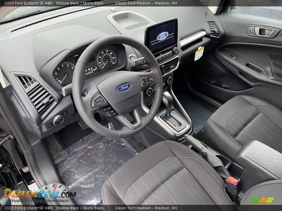 2020 Ford EcoSport SE 4WD Shadow Black / Ebony Black Photo #4