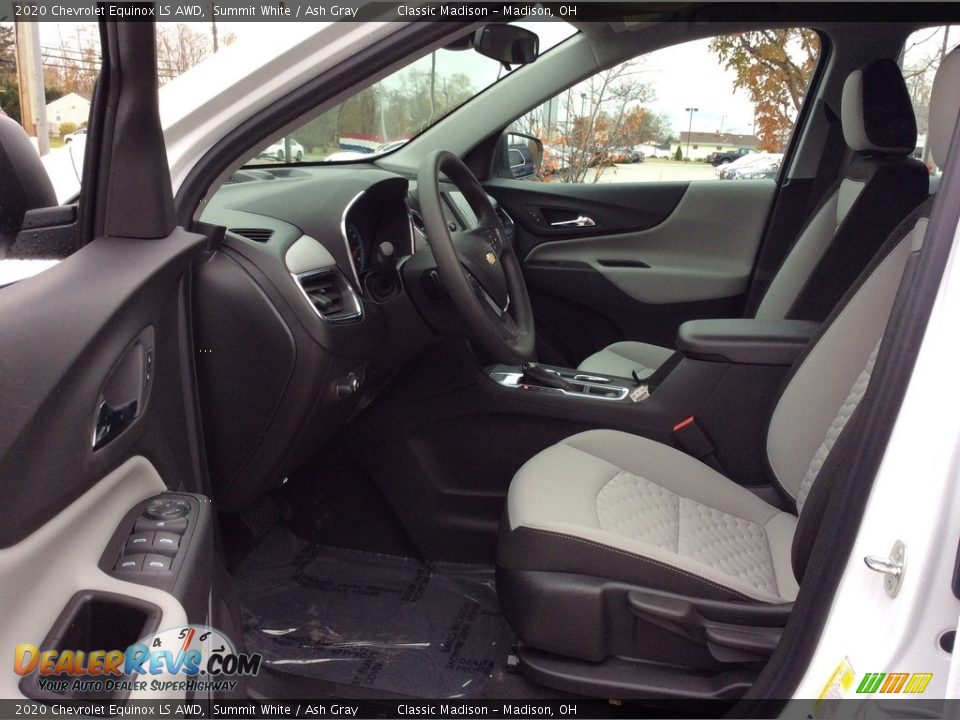 2020 Chevrolet Equinox LS AWD Summit White / Ash Gray Photo #11