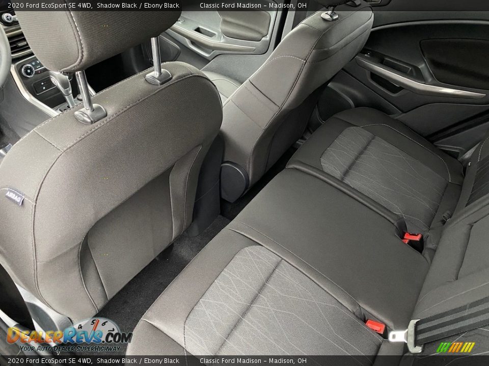 2020 Ford EcoSport SE 4WD Shadow Black / Ebony Black Photo #5