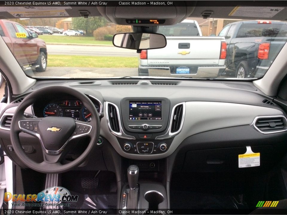 2020 Chevrolet Equinox LS AWD Summit White / Ash Gray Photo #12