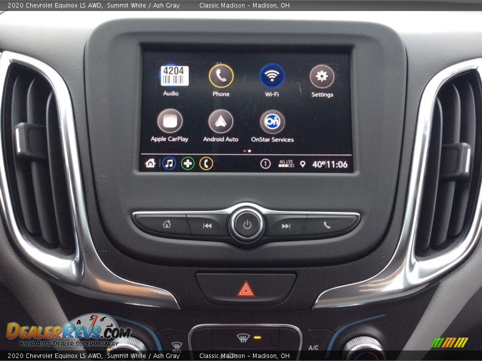 2020 Chevrolet Equinox LS AWD Summit White / Ash Gray Photo #14