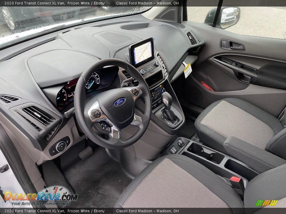 2020 Ford Transit Connect XL Van Frozen White / Ebony Photo #3