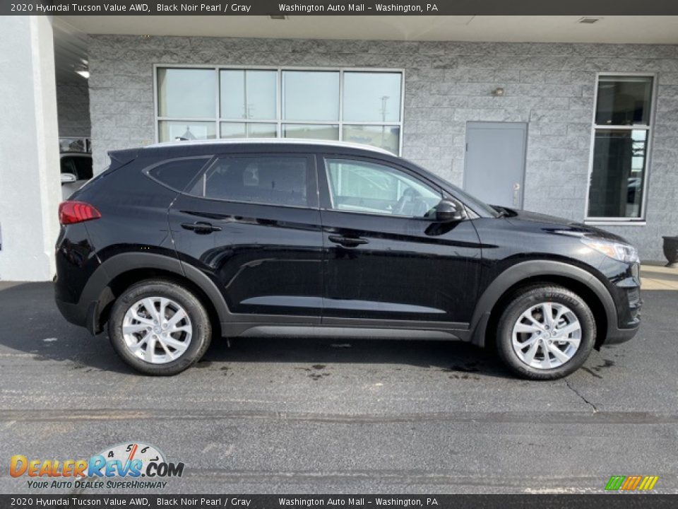 2020 Hyundai Tucson Value AWD Black Noir Pearl / Gray Photo #3