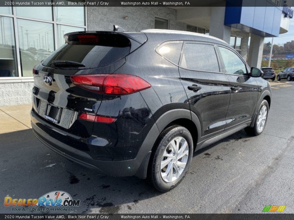 2020 Hyundai Tucson Value AWD Black Noir Pearl / Gray Photo #4