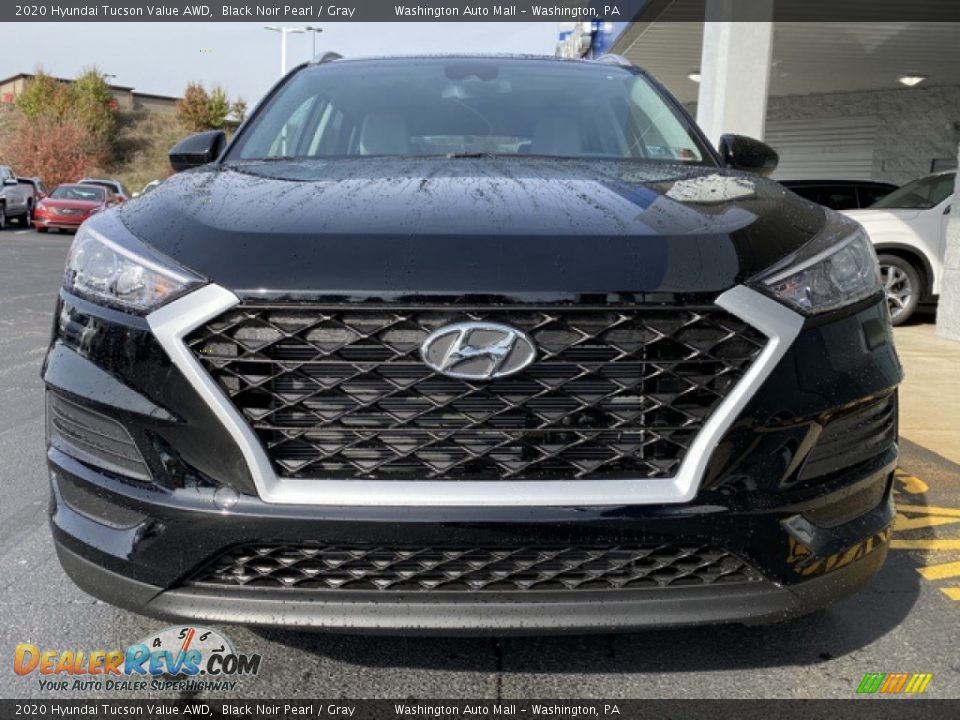 2020 Hyundai Tucson Value AWD Black Noir Pearl / Gray Photo #8