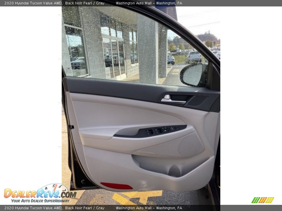 2020 Hyundai Tucson Value AWD Black Noir Pearl / Gray Photo #11