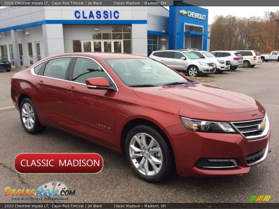 2020 Chevrolet Impala LT Cajun Red Tintcoat / Jet Black Photo #1