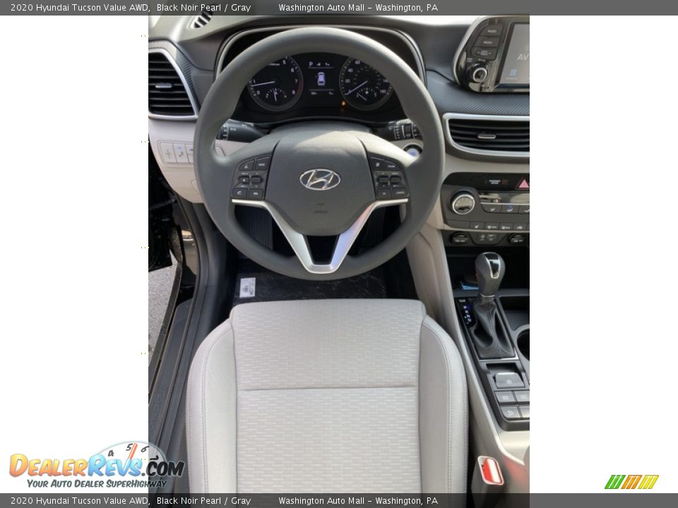 2020 Hyundai Tucson Value AWD Black Noir Pearl / Gray Photo #14