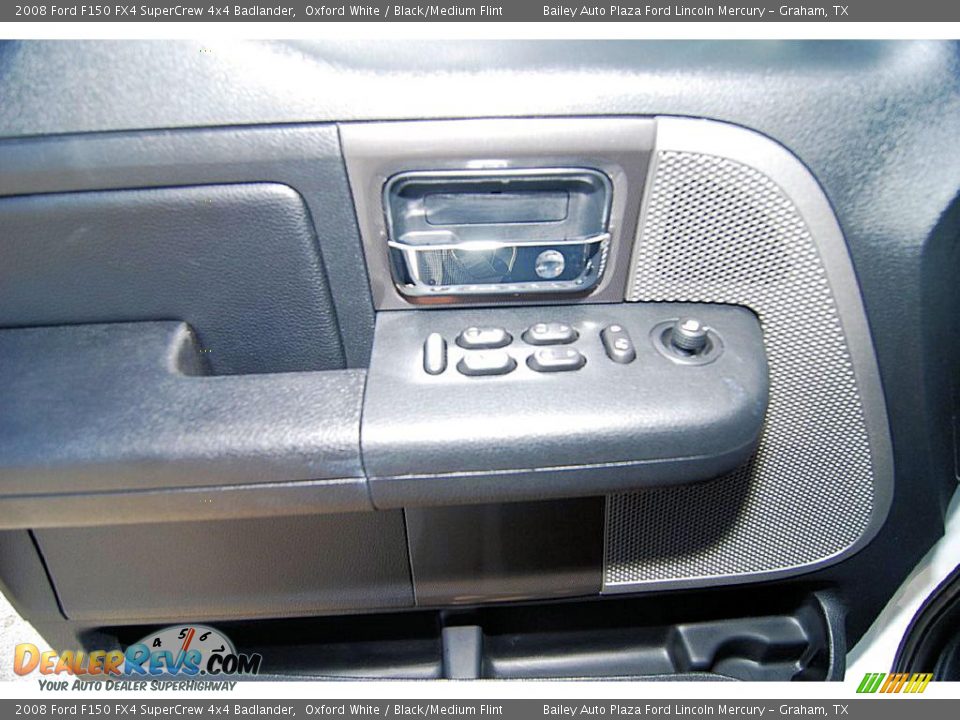 2008 Ford F150 FX4 SuperCrew 4x4 Badlander Oxford White / Black/Medium Flint Photo #21