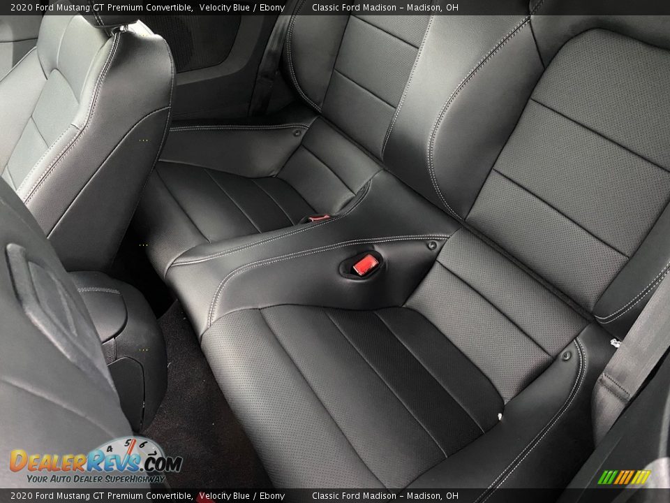 Rear Seat of 2020 Ford Mustang GT Premium Convertible Photo #5