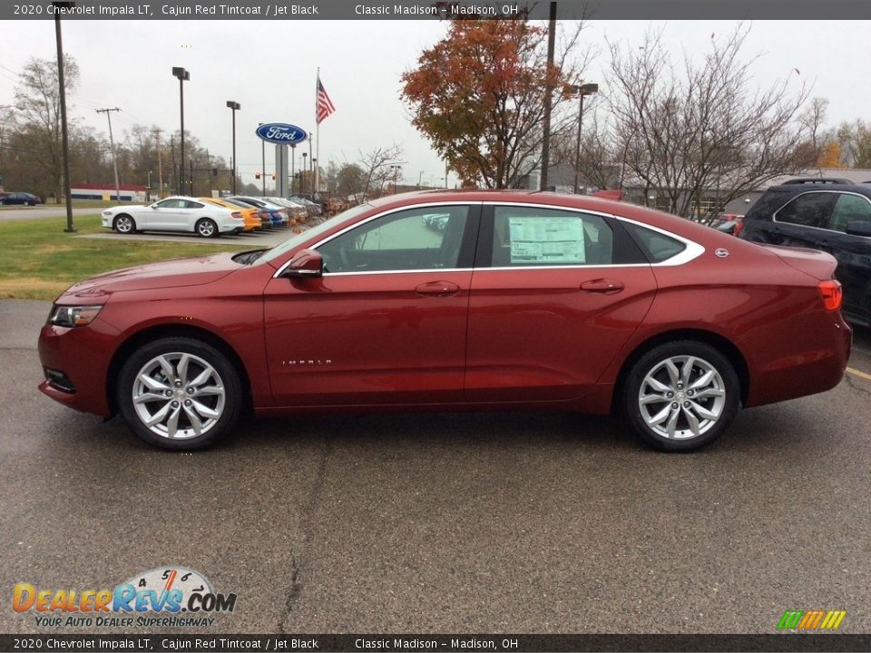 2020 Chevrolet Impala LT Cajun Red Tintcoat / Jet Black Photo #6