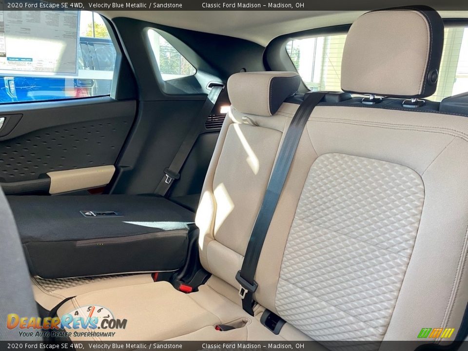 Rear Seat of 2020 Ford Escape SE 4WD Photo #4