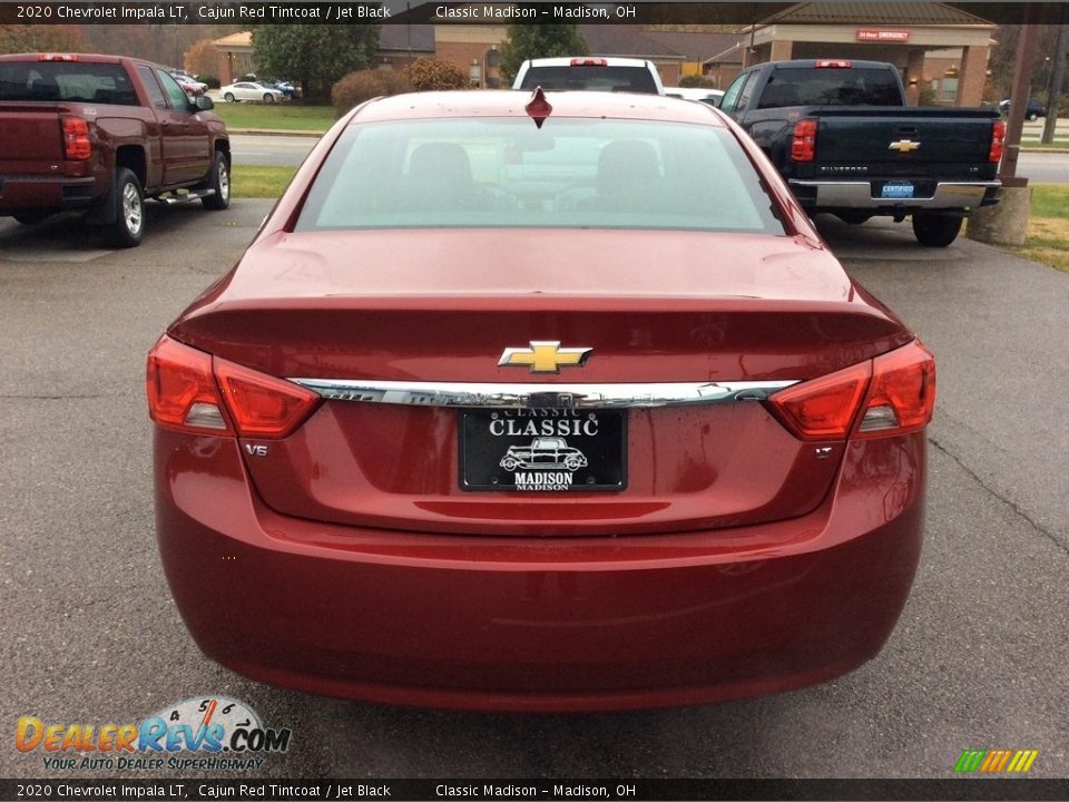 2020 Chevrolet Impala LT Cajun Red Tintcoat / Jet Black Photo #8