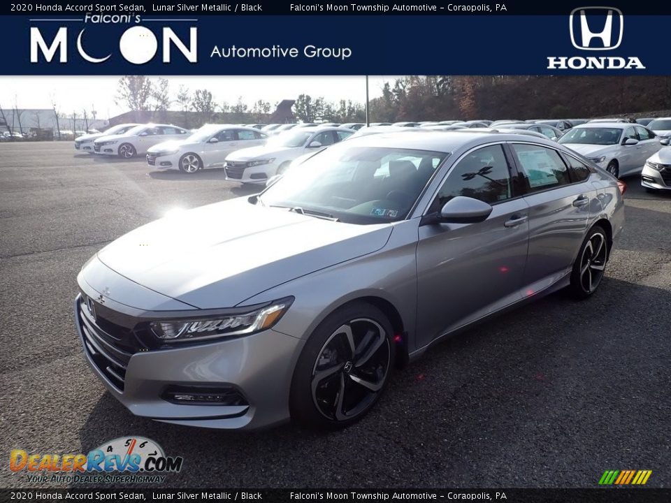2020 Honda Accord Sport Sedan Lunar Silver Metallic / Black Photo #1