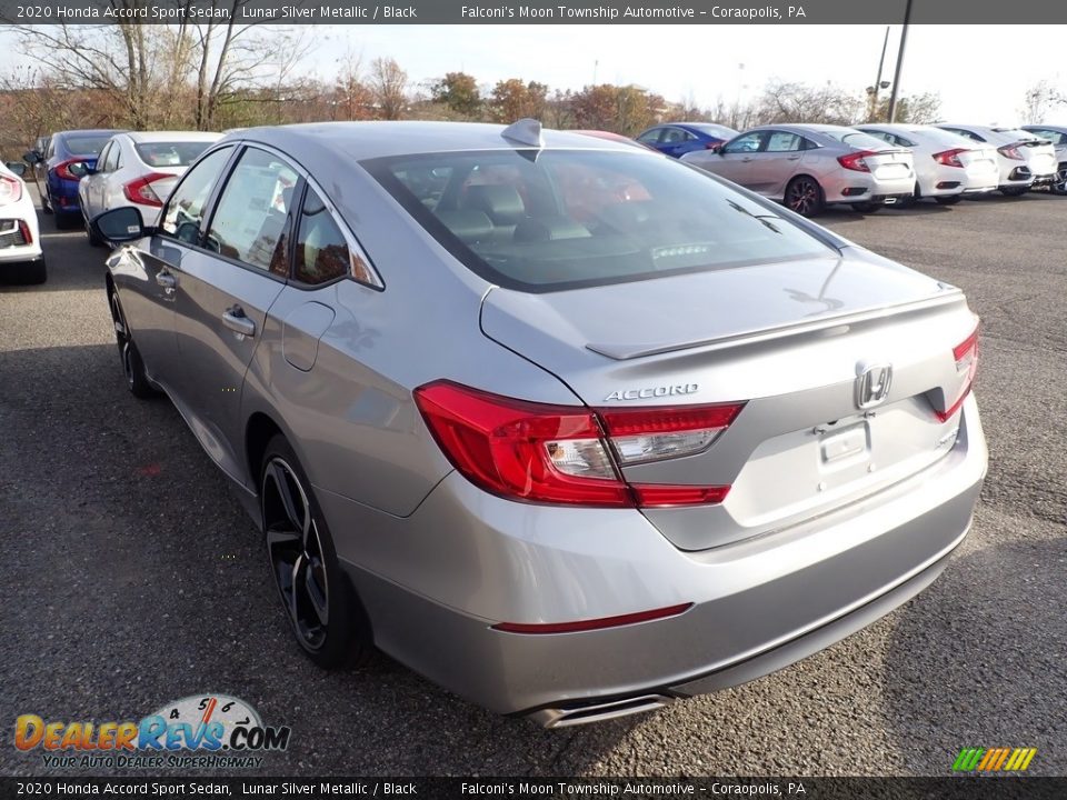 2020 Honda Accord Sport Sedan Lunar Silver Metallic / Black Photo #3